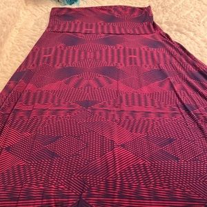 LulaRoe maxi skirt size S